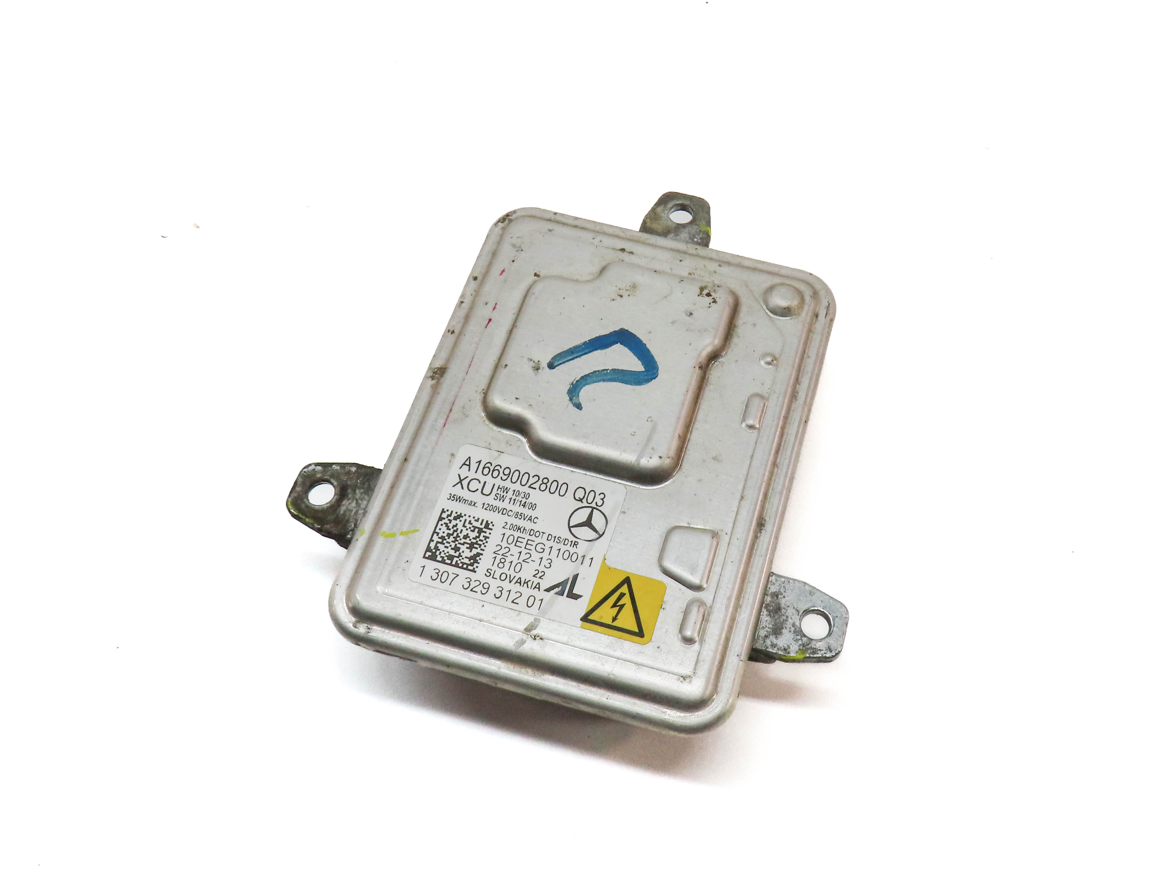 2014 MERCEDES GL450 (X166) FRONT RIGHT PASSENGER HEADLIGHT LAMP BALLAST MODULE — exact item pictured